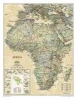 National Geographic: Africa Executive Wall Map - Laminated (24 X 30.75 Inches) Cover Image