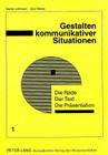 Die Rede - Der Text - Die Praesentation (European University Studies. Series V #1) Cover Image