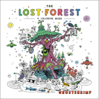The Lost Forest: A Coloring Book Cover Image