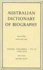 Australian Dictionary of Biography Index: Volumes 1–12 1788–1939 Index By John Ritchie Cover Image