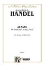 Xerxes: German, Italian Language Edition, Vocal Score (Kalmus Edition) Cover Image