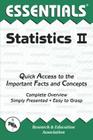 Statistics II Essentials (Essentials Study Guides #2) By Emil G. Milewski Cover Image