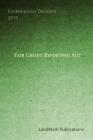 Fair Credit Reporting Act By Landmark Publications Cover Image