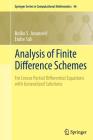 Analysis of Finite Difference Schemes: For Linear Partial Differential Equations with Generalized Solutions Cover Image