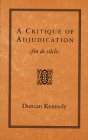 A Critique of Adjudication [Fin de Siecle] Cover Image