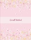 Cornell Notebook: Cute Pink Book Floral, Note Taking Notebook, Cornell Note Taking System Book, US Letter 120 Pages Large Size 8.5