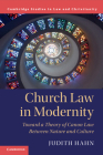 Church Law in Modernity: Toward a Theory of Canon Law Between Nature and Culture (Law and Christianity) By Judith Hahn Cover Image