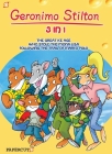Geronimo Stilton 3-in-1 #2: Following The Trail of Marco Polo, The Great Ice Age, and Who Stole the Mona Lisa (Geronimo Stilton Graphic Novels #2) Cover Image