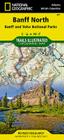 Banff North Map [Banff and Yoho National Parks] (National Geographic Trails Illustrated Map #901) By National Geographic Maps Cover Image