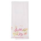 Tea Towel Scatter Joy By Christian Art Gifts Cover Image