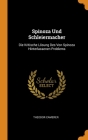 Spinoza Und Schleiermacher: Die Kritische Lösung Des Von Spinoza Hinterlassenen Problems Cover Image