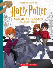 Magical Games Coloring Book (Harry Potter) By Jenna Ballard, Violet Tobacco (Illustrator) Cover Image