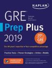 GRE Prep Plus 2019: Practice Tests + Proven Strategies + Online + Video + Mobile (Kaplan Test Prep) Cover Image