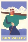Vintage Journal Skier, Sun Valley, Idaho By Found Image Press (Producer) Cover Image
