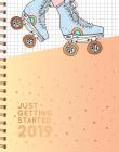 Just Getting Started 17-Month Large Planner 2019 (Pipsticks+Workman) Cover Image
