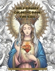 Holy Rosary Coloring book for kids: for kids Cover Image