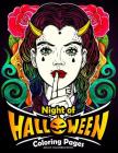 Adults Coloring Book: Night of Halloween Coloring Pages Cover Image