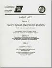 Light List: Pacific Coast and Pacific Islands, Pacific Coast and Outlying Pacific Islands 2014 Cover Image