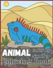 Animal Color By Number Coloring Book: Relaxation and Stress-Relieving Animal Designs and Patterns with Animal Inspired Coloring Book for Adults By Damita Victoria Cover Image