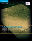 GCSE English Literature for Aqa a Christmas Carol Student Book (Gcse English Literature Aqa) By Imelda Pilgrim, Peter Thomas (Editor) Cover Image