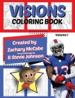 Visions: Coloring Book By Stevie Johnson, Zachary McCabe (Illustrator), Pamela Bickford (Editor) Cover Image