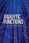 Analytic Functions (Dover Books on Mathematics) By M. a. Evgrafov Cover Image