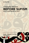 Before Sufism Cover Image