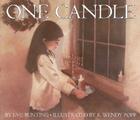 One Candle: A Hanukkah Holiday Book for Kids By Eve Bunting, K. Wendy Popp (Illustrator) Cover Image