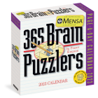 Mensa 365 Brain Puzzlers Page-A-Day Calendar 2023: Word Puzzles, Logic Challenges, Number Problems, and More Cover Image
