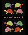 Dot Grid Notebook: Turtles; 100 sheets/200 pages; 8 x 10 By Atkins Avenue Books Cover Image