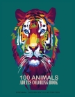 100 Animals Adults Coloring Book: Stress Relieving Designs Animals, Mandalas, Flowers, Paisley Patterns And So Much More: Coloring Book For Adults By Masum Khan Cover Image