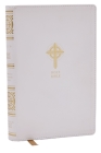 Nrsvce Sacraments of Initiation Catholic Bible, White Leathersoft, Comfort Print Cover Image