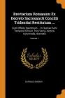 Breviarium Romanum Ex Decreto Sacrosancti Concilii Tridentini Restitutum ...: Cum Officiis Sanctorum ... in Quatuor Anni Tempora Divisum. Pars Verna, Cover Image