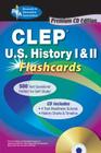 CLEP(R) U.S. History I & II Flashcards W/CD [With CDROM] (CLEP Test Preparation) Cover Image
