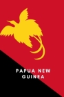 Papua New Guinea: Country Flag A5 Notebook to write in with 120 pages Cover Image