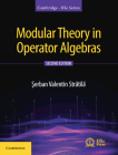 Modular Theory in Operator Algebras (Cambridge Iisc) By Şerban Valentin Strătilă Cover Image
