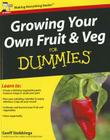 Growing Your Own Fruit and Veg for Dummies By Geoff Stebbings Cover Image