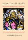 Medieval English Theatre 41 By Sarah Carpenter (Editor), Elisabeth Dutton (Editor), Meg Twycross (Editor) Cover Image