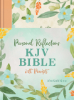 Personal Reflections KJV Bible with Prompts (Ecclesiastes 3:11) [Peach Floral] By Compiled by Barbour Staff Cover Image