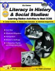 Literacy in History and Social Studies, Grades 6 - 8: Learning Station Activities to Meet Ccss By Schyrlet Cameron, Suzanne Myers Cover Image