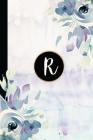R: Monogram Initial R Composition Notebook for Women and Girls By Monogram Initial Books Cover Image