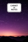 carnet de notes: Carnet de notes - 160 pages lignées - Petit format - 13,34 cm x 20,32 cm - thème espace - galaxie By Carnet Deco Cover Image