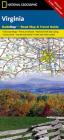 Virginia Map (National Geographic Guide Map) By National Geographic Maps Cover Image