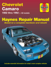 Chevrolet Camaro, 1982-1992 (Haynes Repair Manual) Cover Image