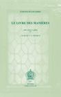 Etienne de Fougeres, Le Livre Des Manieres By Jte Thomas Cover Image