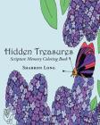 Hidden Treasures: Scripture Memory Coloring Book By Sharron Long Cover Image
