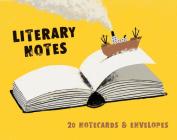 Literary Notes (Gift for Book Lovers, Cards for Bibliophiles, Notecards with Book Art): 20 Notecards & Envelopes By Andre Letria (Illustrator) Cover Image