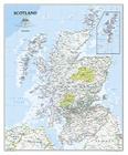 National Geographic: Scotland Classic Wall Map (30 X 36 Inches) (National Geographic Reference Map) Cover Image