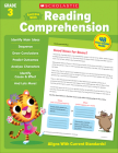 Scholastic Success with Reading Comprehension Grade 3 Workbook Cover Image