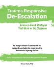 Trauma Responsive De-Escalation: Evidence-Based Strategies That Work in the Classroom By Micere Keels, Marcela Cartegena (Editor), Alana Bowman (Designed by) Cover Image